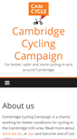 Mobile Screenshot of camcycle.org.uk